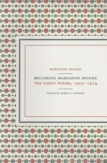 Image for Becoming Marianne Moore