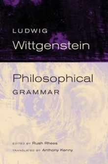 Image for Philosophical Grammar