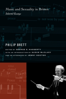 Image for Music and sexuality in Britten  : selected essays