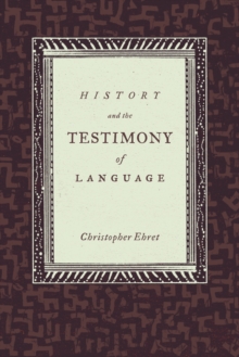 History and the Testimony of Language