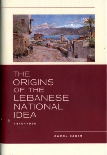 Origins of the Lebanese National Idea