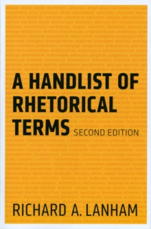 Image for A Handlist of Rhetorical Terms