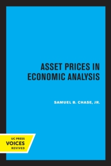 Image for Asset Prices in Economic Analysis