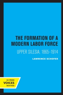 Image for The formation of a modern labor force  : Upper Silesia, 1865-1914