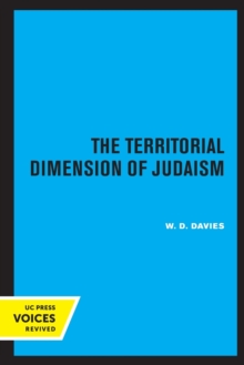 Territorial Dimension of Judaism