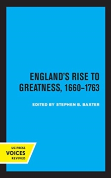 Image for England's rise to greatness, 1660-1763