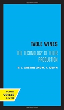 Image for Table Wines