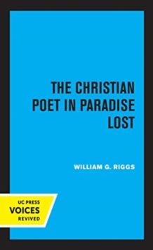 Christian Poet in Paradise Lost