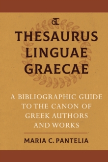 Image for Thesaurus Linguae Graecae