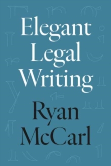Image for Elegant Legal Writing