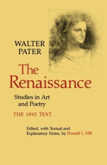 Image for The Renaissance: studies in art and poetry