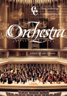 Image for The Cambridge companion to the orchestra