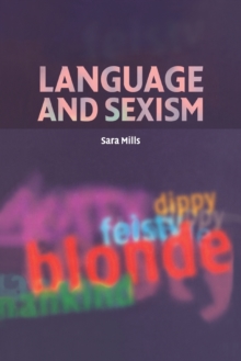 Image for Language and Sexism