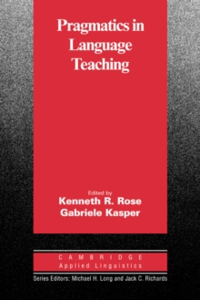 Pragmatics in Language Teaching