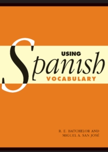 Image for Using Spanish vocabulary