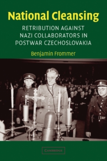 Image for National cleansing  : retribution against Nazi collaborators in post-war Czechoslovakia