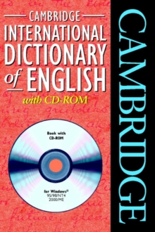 Image for Cambridge International Dictionary of English with CD-ROM