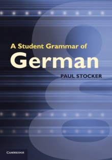 Image for A Student Grammar of German