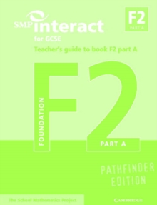 SMP Interact for GCSE Teacher's Guide to Book F2 Part A Pathfinder Edition