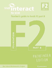 Image for SMP Interact for GCSE Teacher's Guide to Book F2 Part B Pathfinder Edition