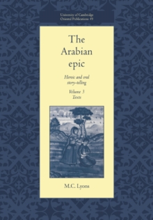 Arabian Epic: Volume 3, Texts