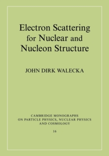 Image for Electron Scattering for Nuclear and Nucleon Structure