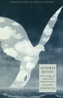 Image for Andrei Bitov : The Ecology of Inspiration