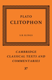 Image for Plato  : Clitophon