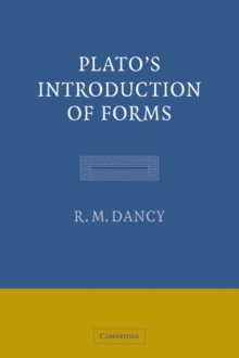 Plato's Introduction of Forms