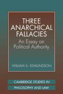 Image for Three anarchical fallacies  : an essay on political authority