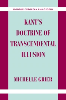 Image for Kant's Doctrine of Transcendental Illusion