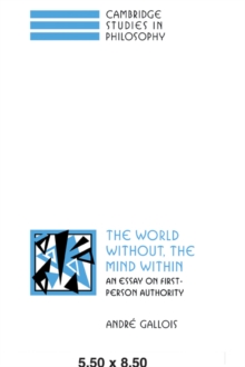 World Without, the Mind Within