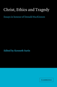 Christ, Ethics and Tragedy