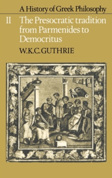 History of Greek Philosophy