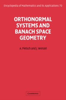 Orthonormal Systems and Banach Space Geometry