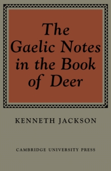 Gaelic Notes in the Book of Deer