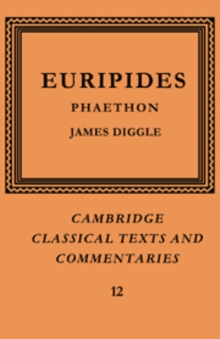 Image for Euripides: Phaethon