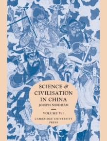 Image for Science and Civilisation in China, Part 1, Paper and Printing