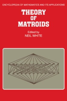 Theory of Matroids