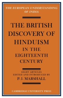 Image for The British Discovery of Hinduism in the Eighteenth Century