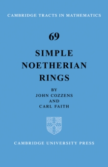 Image for Simple Noetherian rings