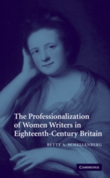 Professionalization of Women Writers in Eighteenth-Century Britain