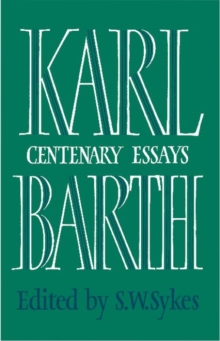 Image for Karl Barth : Centenary Essays