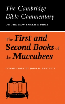 First and Second Books of the Maccabees