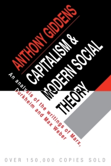 Image for Capitalism and Modern Social Theory