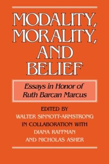 Image for Modality, Morality and Belief