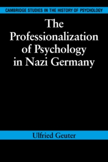 Professionalization of Psychology in Nazi Germany