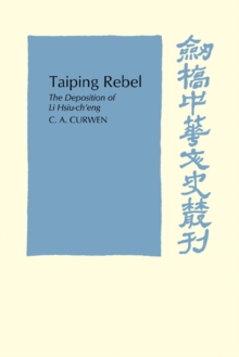 Image for Taiping Rebel