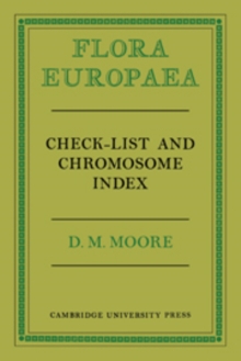 Flora Europaea Check-List and Chromosome Index