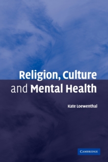 Religion, Culture and Mental Health